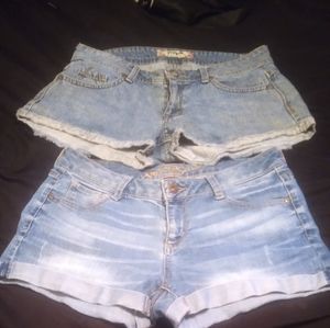 🥰2 pair jean shorts